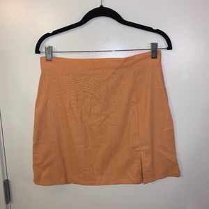 Verge Girl My Girl Mini Skirt Apricot